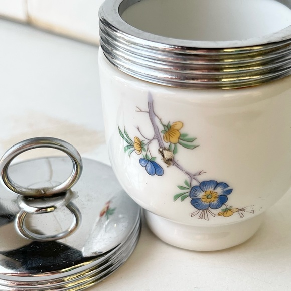 Royal Worcester England Single Egg Coddler - Picture 12 of 14